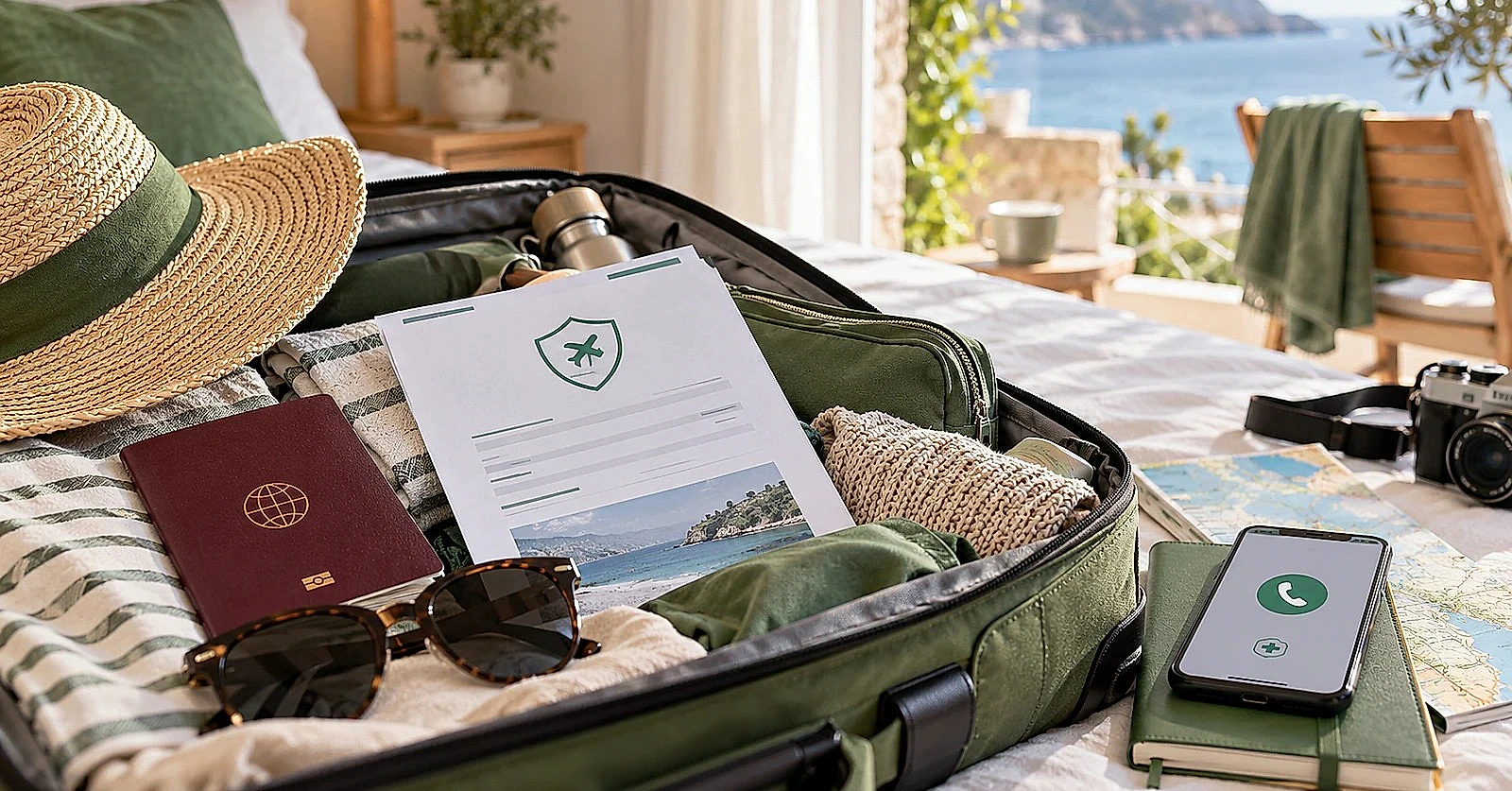 Goed voorbereid op vakantie? Neem uw reisverzekeringspolis mee